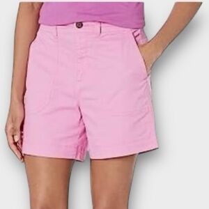 Gap 5" Girlfriend Utility Khaki Short in Pink Women’s Size 4
